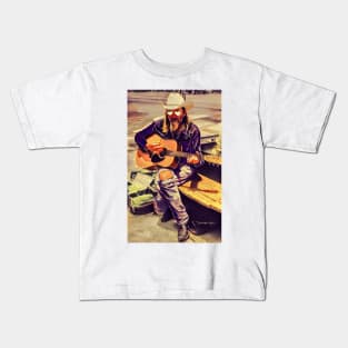 Guitar Man - Graphic 2 Kids T-Shirt